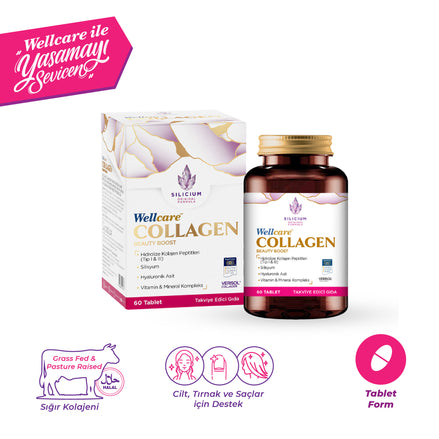 Wellcare Kolajen Cilt 1250 mg 60 Tablet