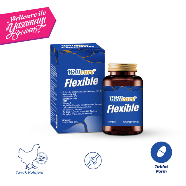 Wellcare Flexible 60 Eklem Tablet