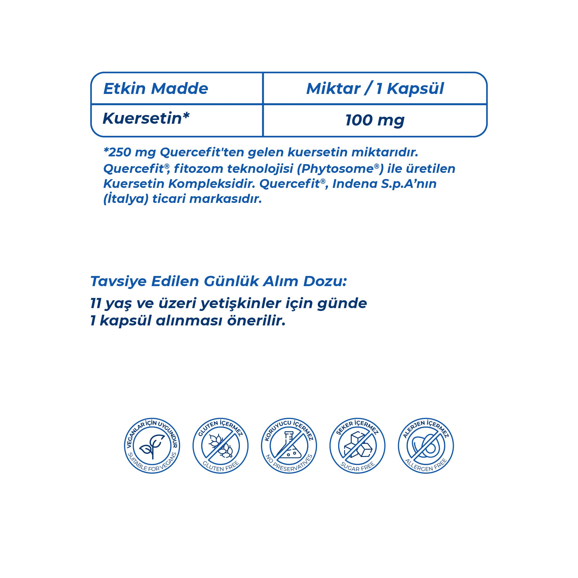 Wellcare Quercetin - 60 Kapsül