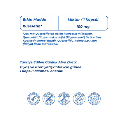 Wellcare Quercetin - 60 Kapsül