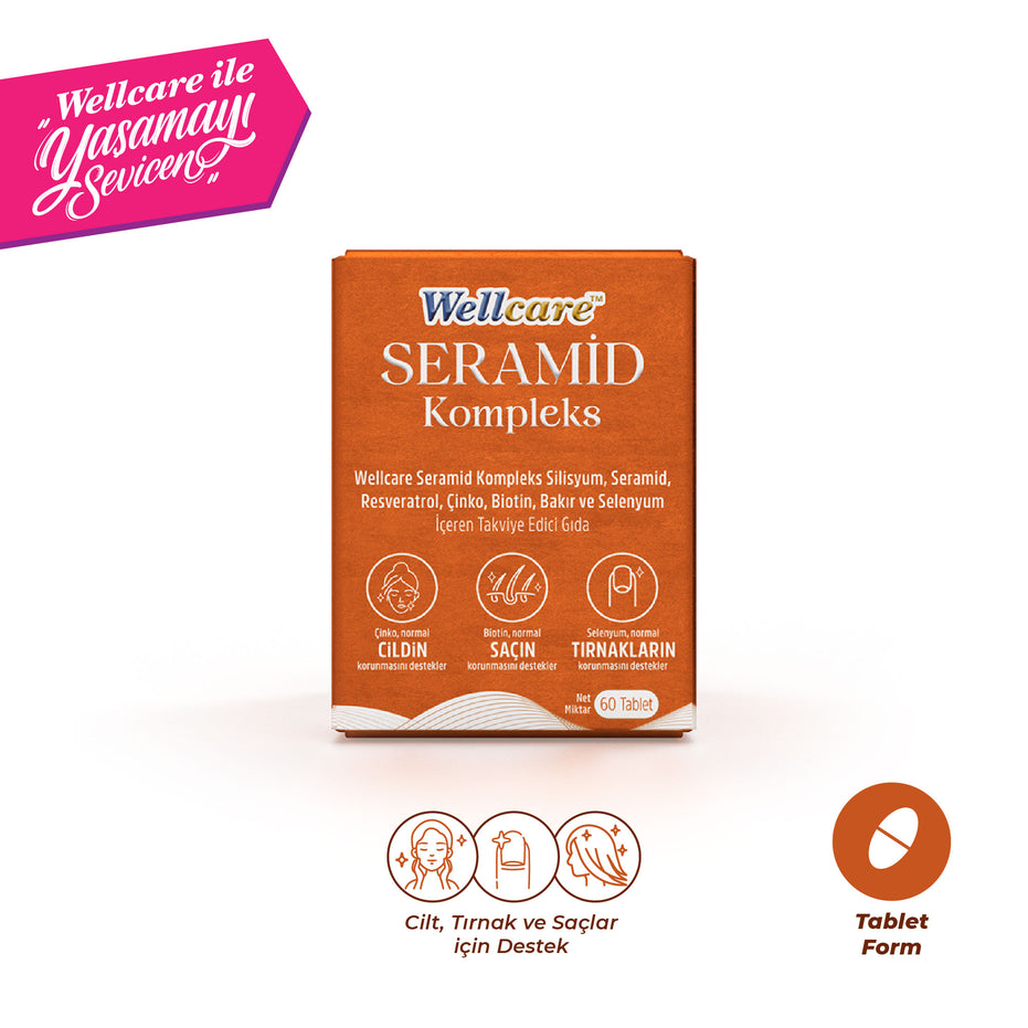 Wellcare Seramid Kompleks 60 Tablet