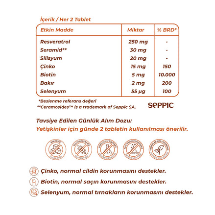 Wellcare Seramid Kompleks 60 Tablet