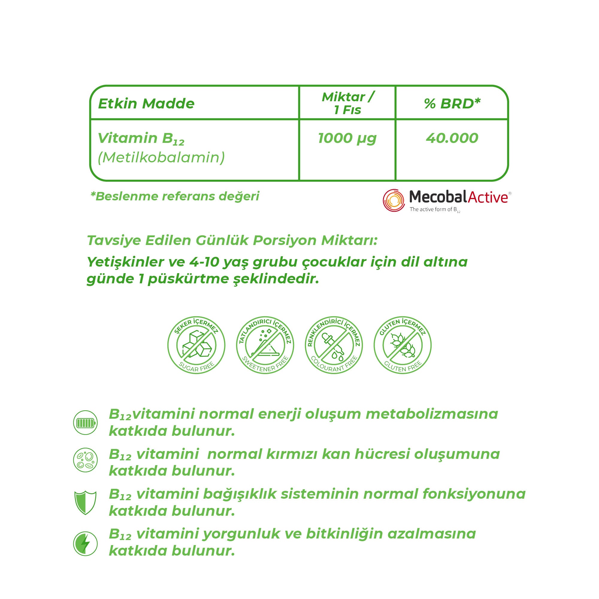 Wellcare Vitamin B12 1000 mcg Sprey 5 ML