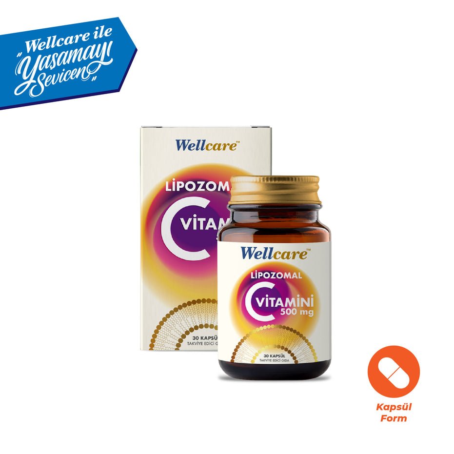 Wellcare Lipozomal C Vitamini - 30 Kapsül